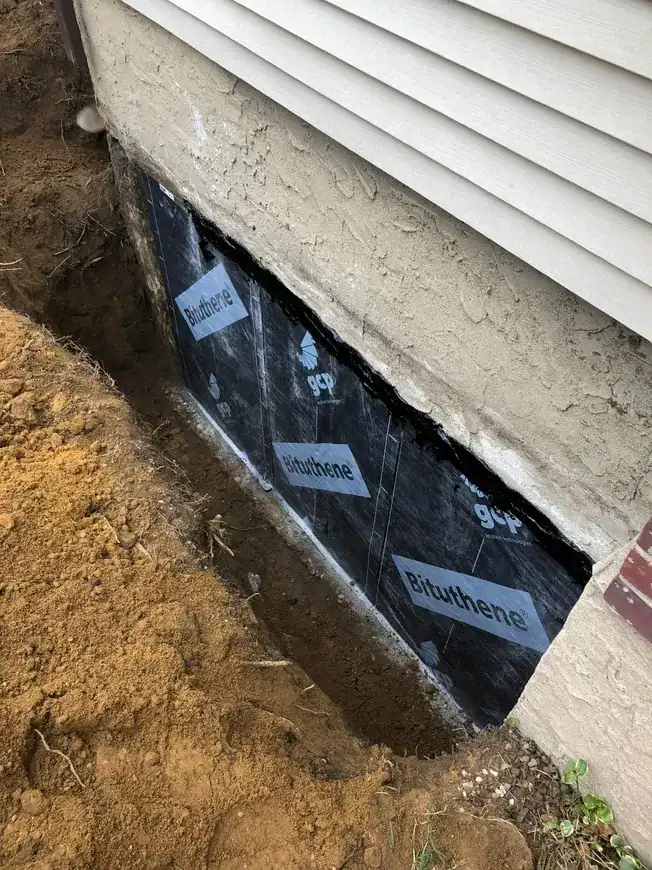 Exterior membrane waterproofing — Long Island