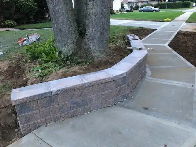 Retaining wall construction — Long Island NY